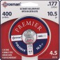 Preview: Crosman Piranha Diabolo 400 pieces. Caliber 4.5 mm jagged head
